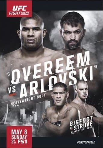 UFC Fight Night 87: Overeem vs. Arlovski poster - Find streaming availability