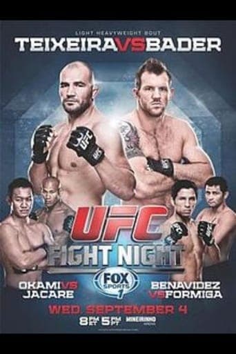 UFC Fight Night 28: Teixeira vs. Bader poster - Find streaming availability