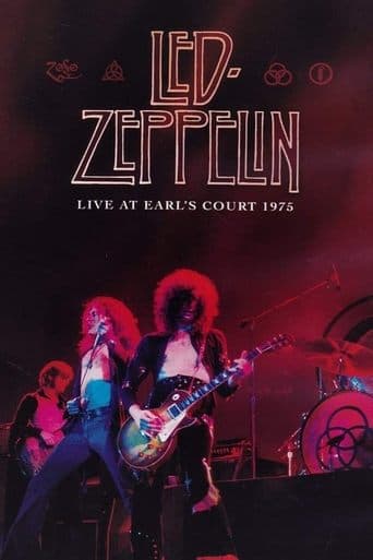 Led Zeppelin - Live At Earl's Court 1975 poster - Find streaming availability