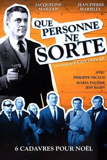 Que personne ne sorte poster - Find streaming availability