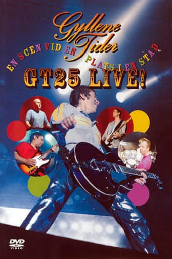 Gyllene Tider: GT25 Live - En scen på en plats i en stad poster - Find streaming availability