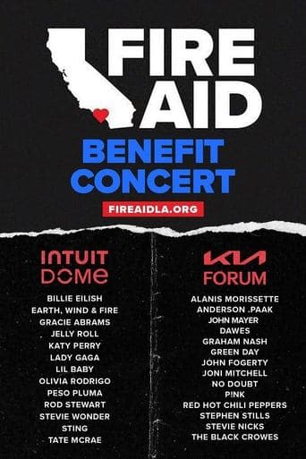 FireAid Benefit Concert poster - Find streaming availability