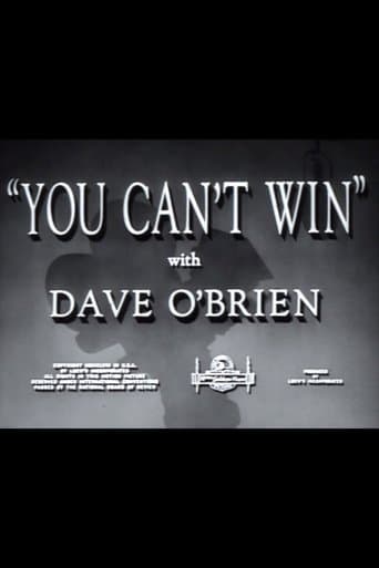 You Can't Win poster - Find streaming availability