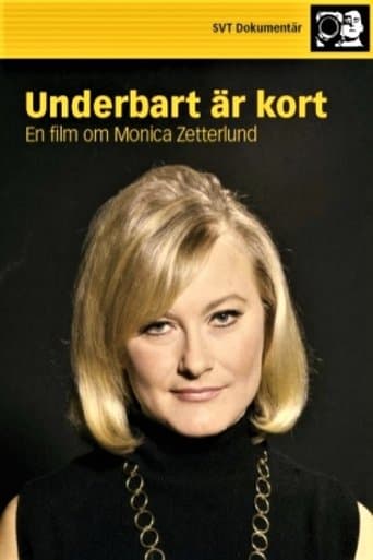 Underbart är kort - en film om Monica Zetterlund poster - Find streaming availability