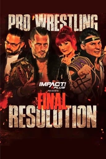 IMPACT Wrestling: Final Resolution 2023 poster - Find streaming availability