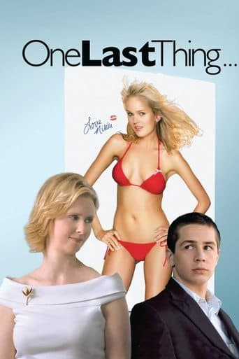 One Last Thing... poster - Find streaming availability