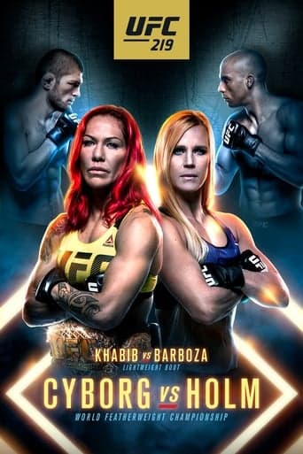 UFC 219: Cyborg vs. Holm poster - Find streaming availability