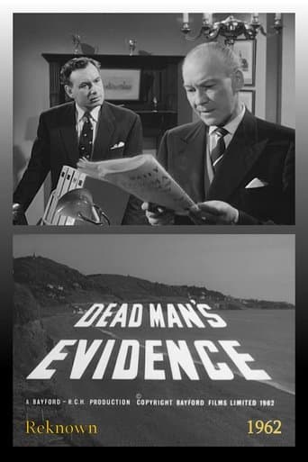 Dead Man's Evidence poster - Find streaming availability
