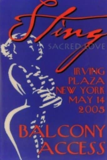 Sting Live At Irving Plaza poster - Find streaming availability