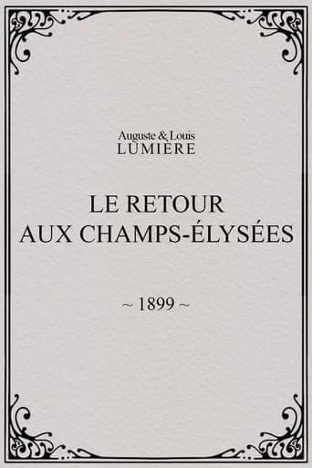 The Return to Champs-Élysées poster - Find streaming availability