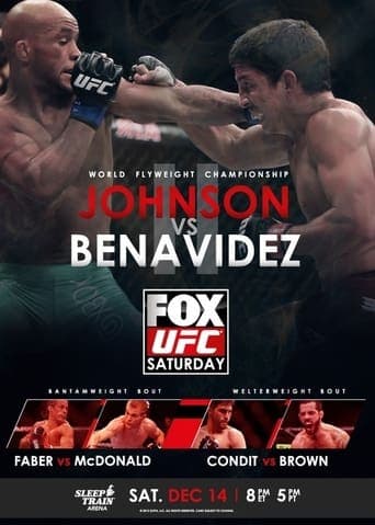 UFC on Fox 9: Johnson vs. Benavidez 2 poster - Find streaming availability