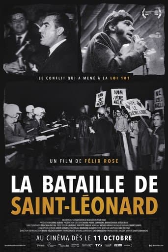 La bataille de Saint-Léonard poster - Find streaming availability