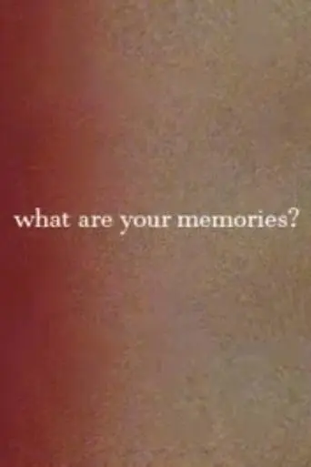 What Are Your Memories? poster - Find streaming availability