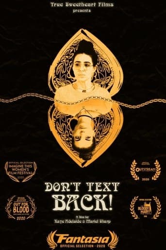 Don't Text Back poster - Find streaming availability