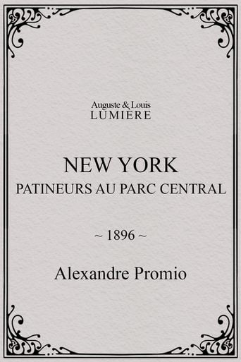 New York, patineurs au Parc central